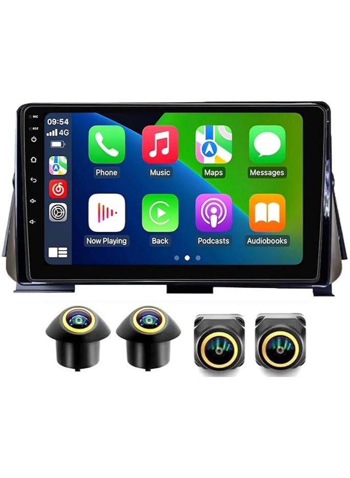 Compare Android Car Stereo for Nissan Sunny 20202024 4GB RAM 64GB ROM Support Carplay, MLink WiFi BT, Radio GPS, 9 Inch IPS.QLED, Fast interface, Touch Screen with 360D Camera Included at KSA Price