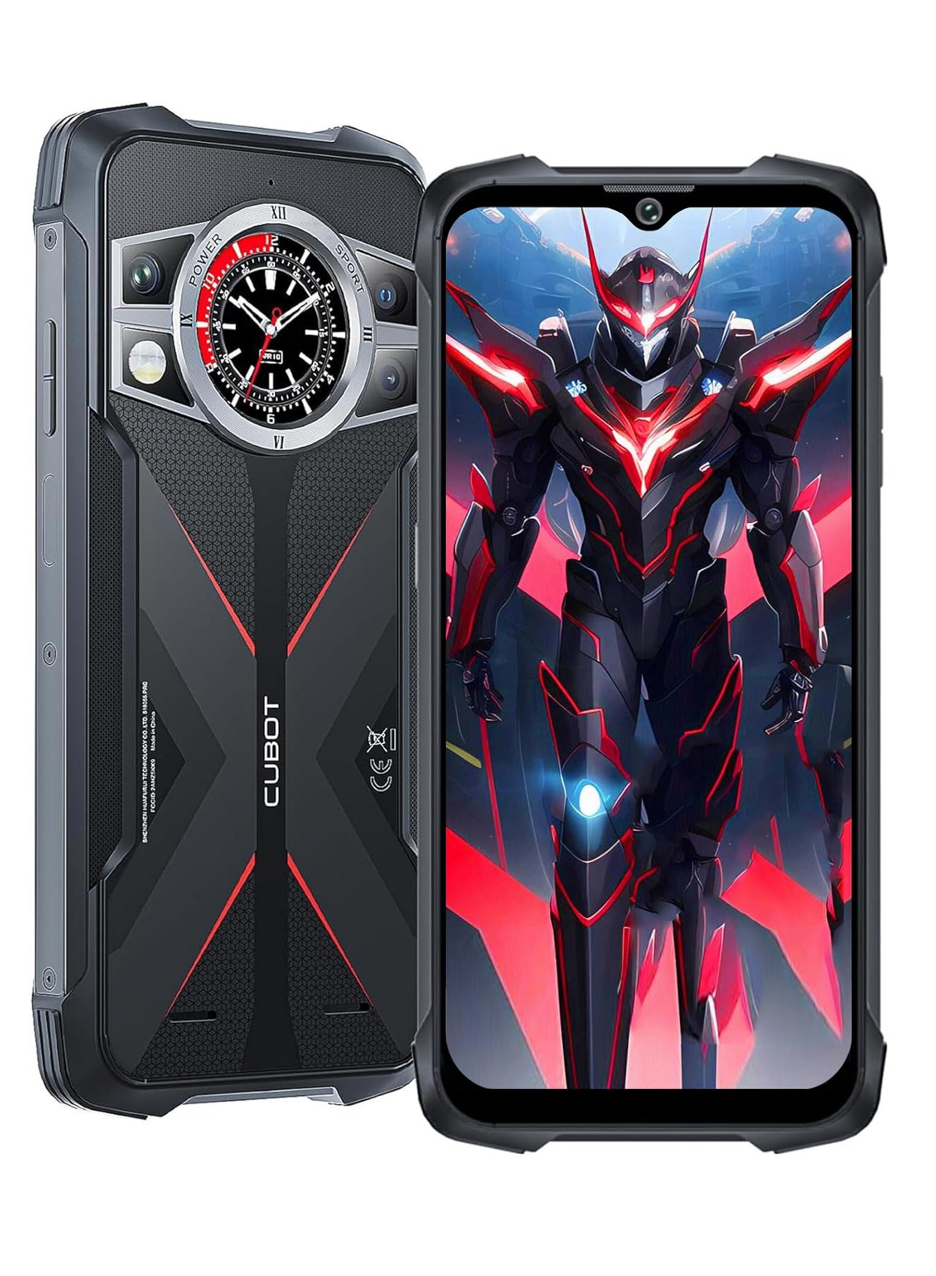 Compare Kingkong 9 Rugged Smartphone 120hz 6.583Inch Screen 12GB RAM+256GB ROM 33W Fast Charging Android Mobile Phone 10600mAh Battery  100MP Main+24MP Night Vision Camera NFC at KSA Price