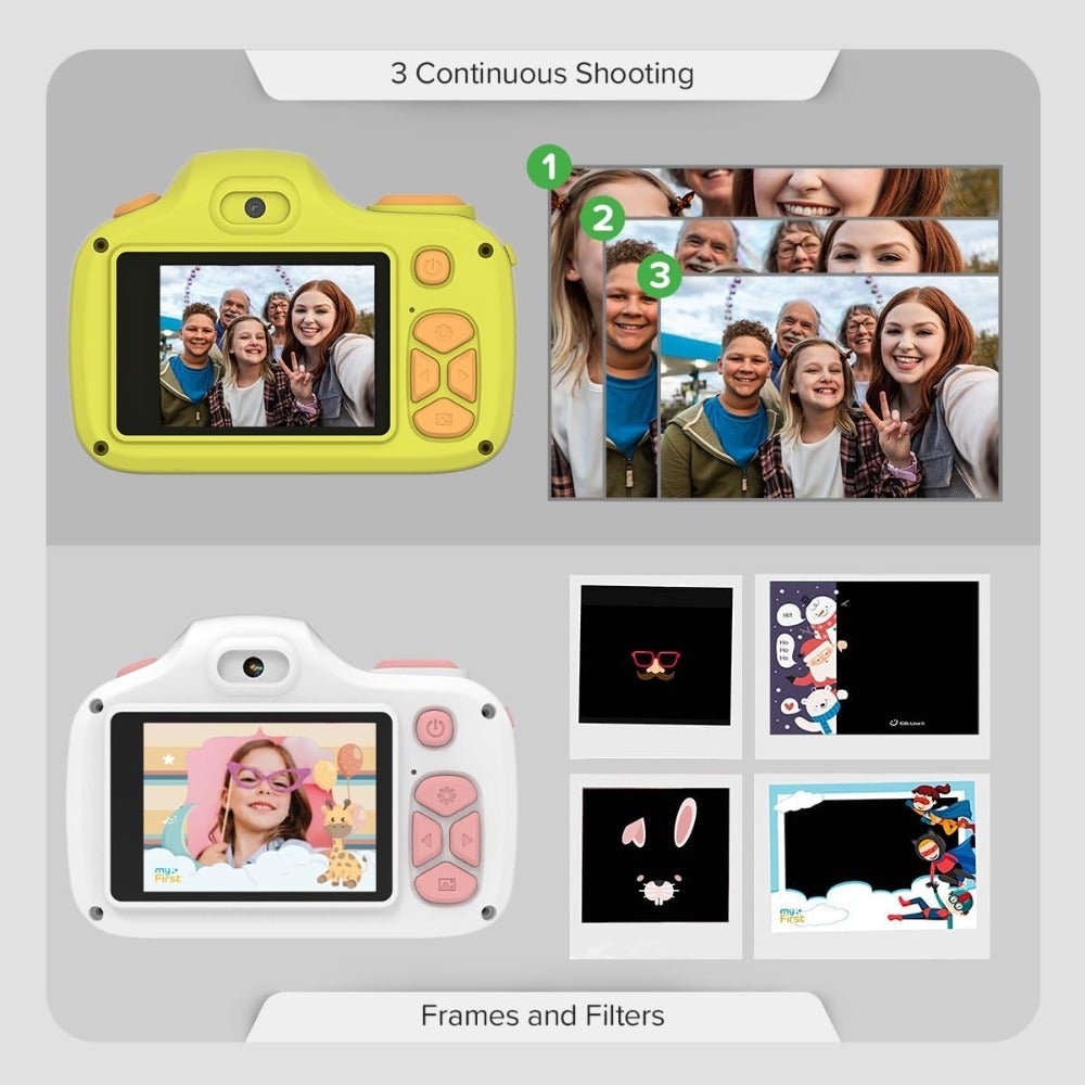 Digital Camera 16MP Photo 1080p Video Resolution Camera…