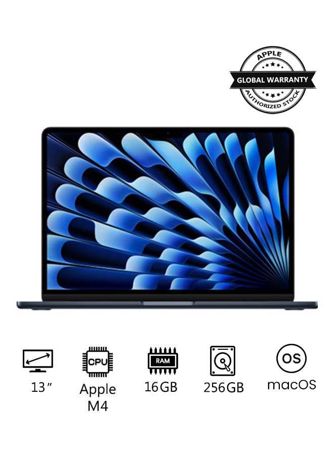 Compare MacBook Air MW123 With 13 Inch Display,  M4 Chip 10Core CPU 8Core GPU | 16GB RAM | 256GB SSD | macOS | EnglishArabic Midnight at KSA Price