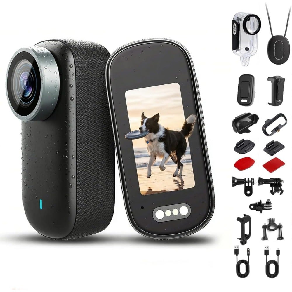 LOND4K Thumb Action Camera, Portable Mini Body Camera…