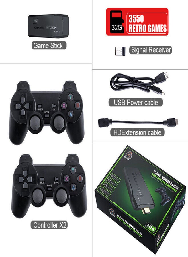 Detrend M8 Game Stick 4k Game Console Wireless…