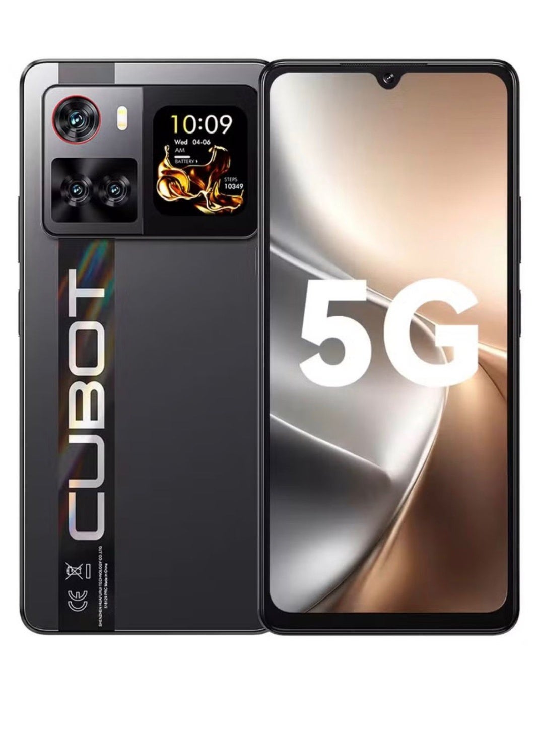 Compare Smartphone 5G X100, Android 15, 6.88inch Screen, 8GB RAM, 256GB ROM, 64MP+16MP Camera, 5100mAh Battery Black at KSA Price