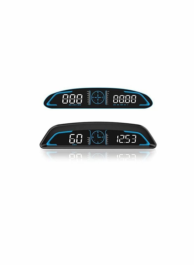 Digital GPS Speedometer Universal Heads Up Display…