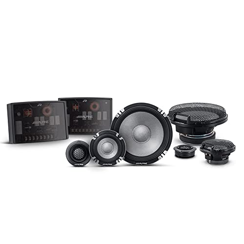 Compare Alpine R2S653 6.5 RSeries Pro HighResolution 3Way Component Speaker Set, Pair at KSA Price