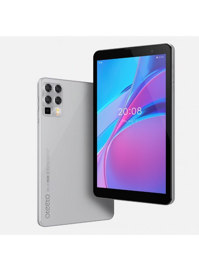 Compare TAB 8 – 8Inch IPS Display | 8 GB RAM + 256 GB ROM | Android 13 | OctaCore 1.8 GHz | 13 MP + 5 MP Dual Camera | 5000 mAh Battery | Dual SIM + 5G Connectivity | Free Keyboard + Case + OTG + Screen Protector  Grey at KSA Price