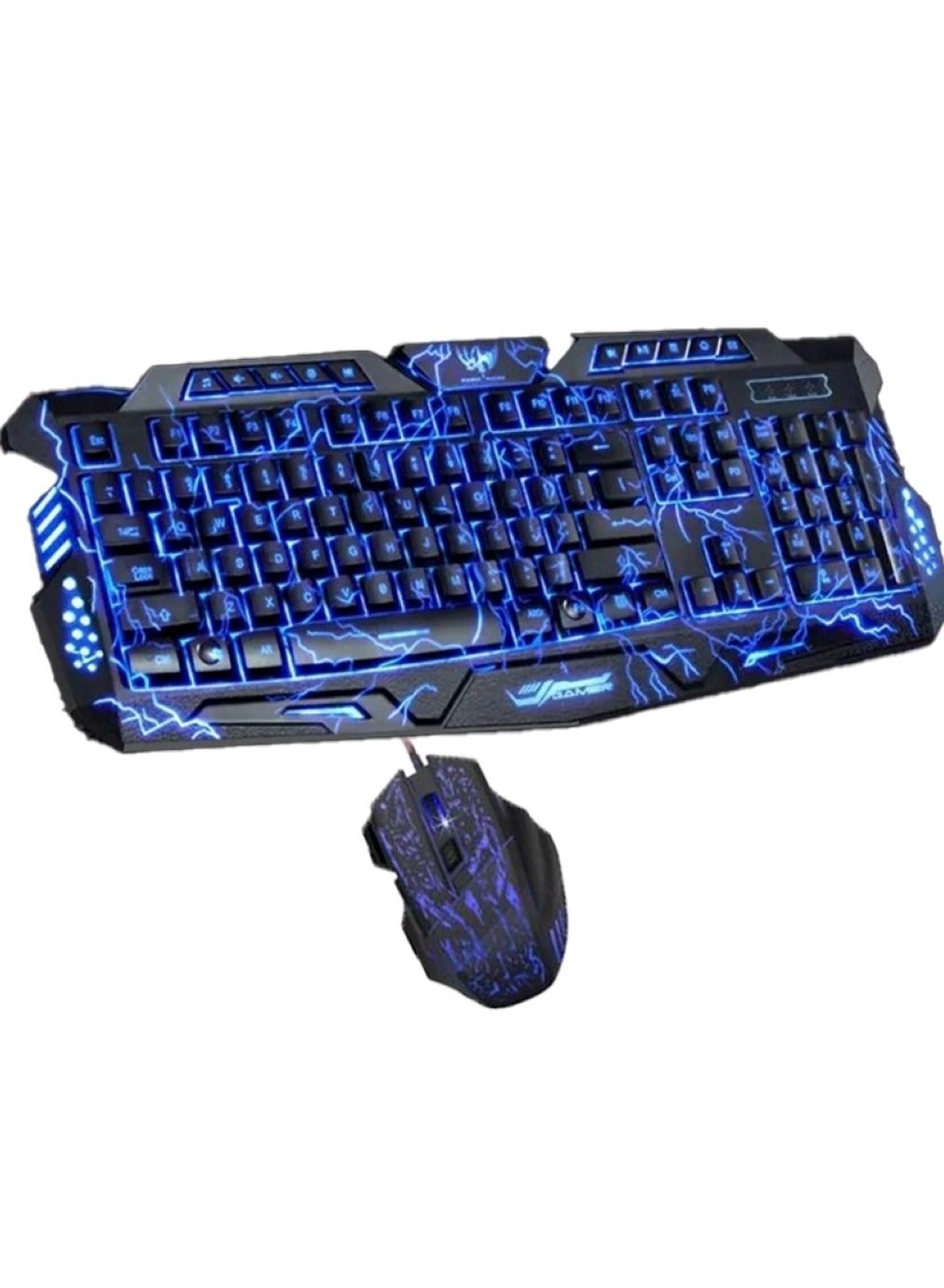 Best Cool Gaming Led Wire Keyboard And Mouse…