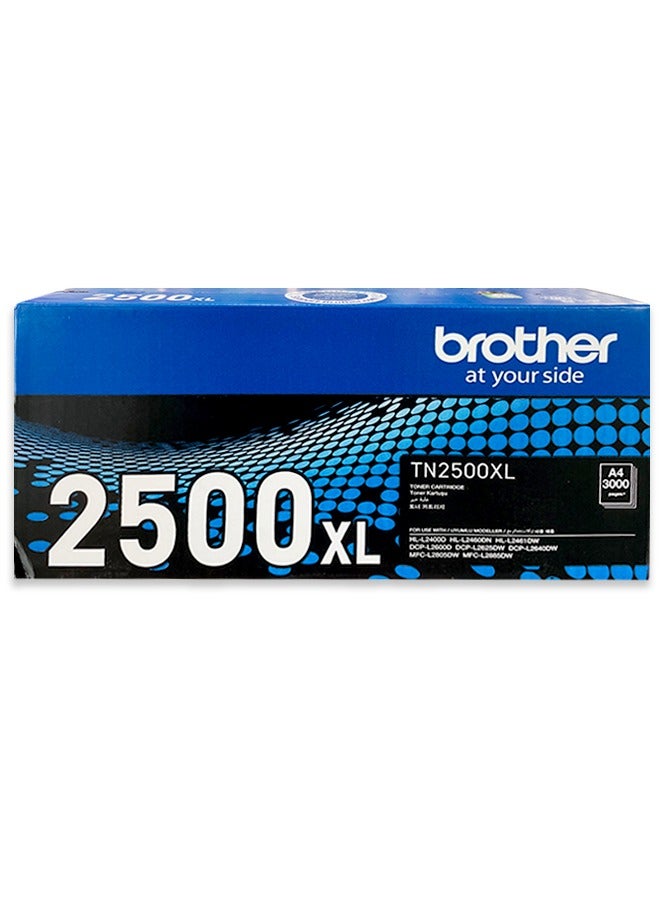 Compare Original TN  2500XL For use HL  L2400D,HL  L2460DN,DCP  L2600D, MFC  L2805DW , MFC  L2885DW Black at KSA Price