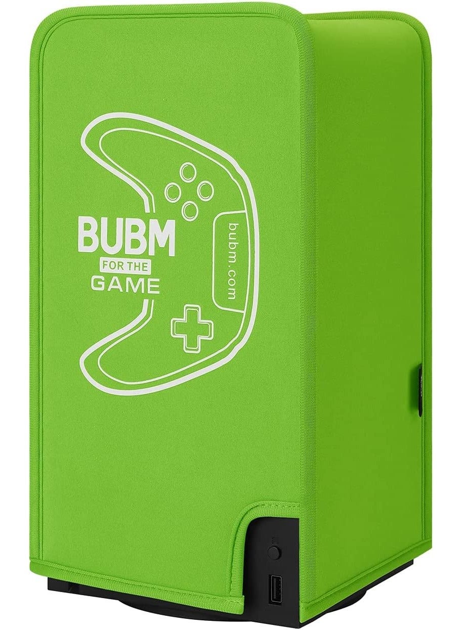 Compare Dust Cover for Xbox Series X Console, Dustproof Waterproof AntiScratch Fabric Easy Protective Case with Access Cable Port, Wetsuit Grade Elasticity Fabric Green at KSA Price