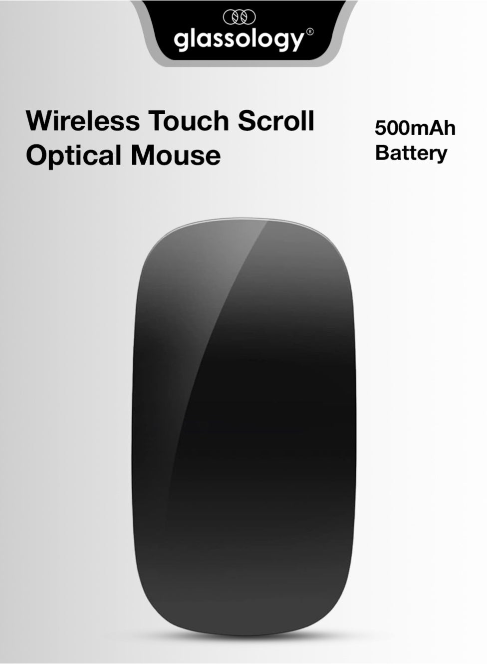 Magic Rechargeable Wireless Touch Scroll Optical Mouse…