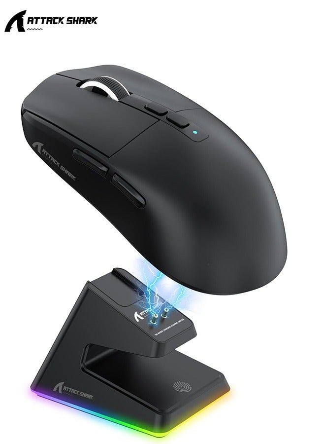 X6 Lightweight Wireless Gaming Mouse with Tri-Mode…