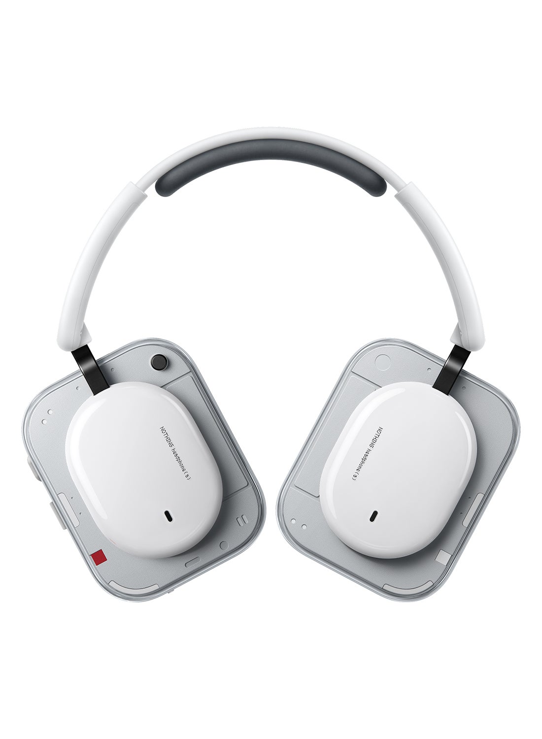 Compare Nothing Headphone a Wireless Over Ear Headphones with Active Noise Cancelling, Up to 135 Hours of Battery Life, HiRes, LDAC, Tactile Controls  White White at KSA Price