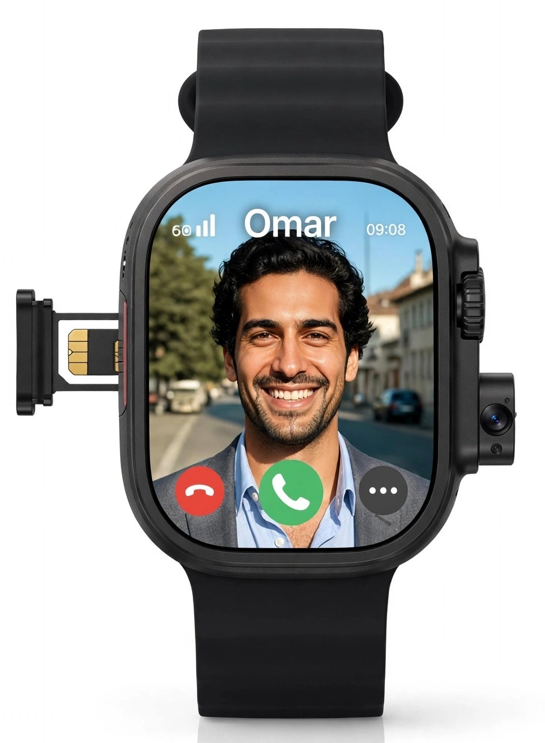 M6 Ultra 3 SIM Smartwatch for Men, 4G…