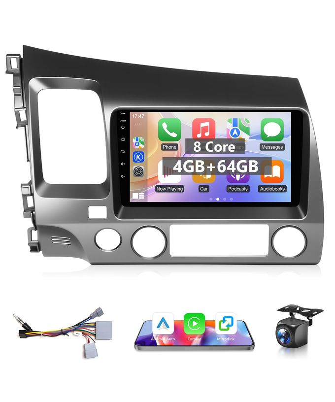8 Core Car Radio For Honda Civic 2006 To…