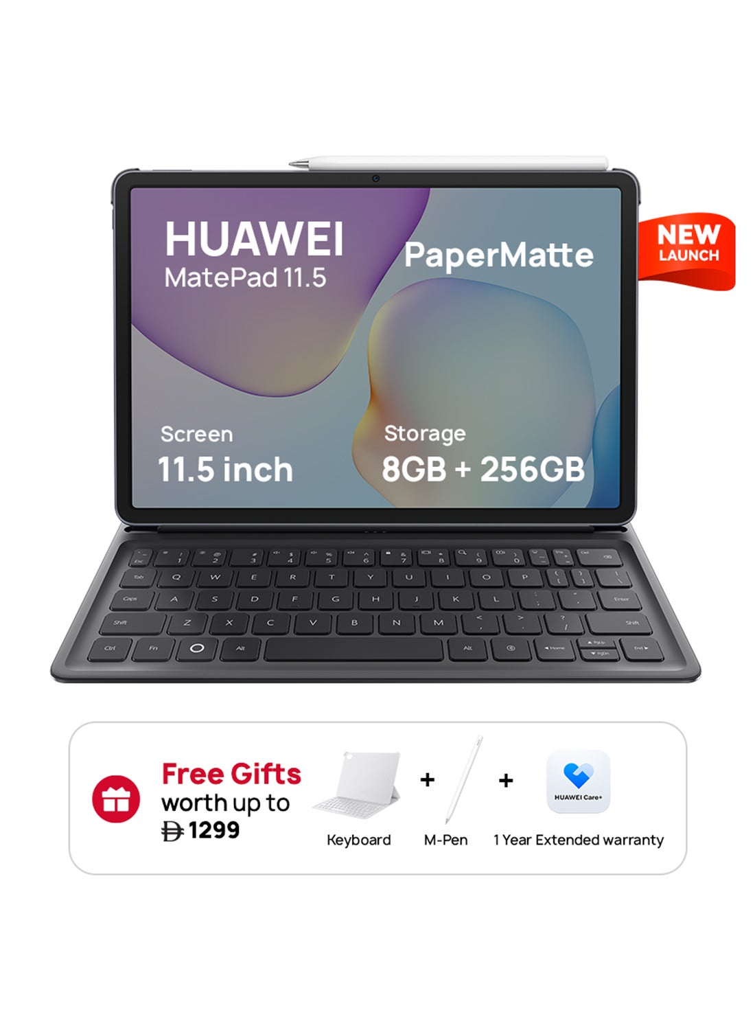 MatePad 11.5 2025 Tablet PaperMatte Gray WiFi 8GB…