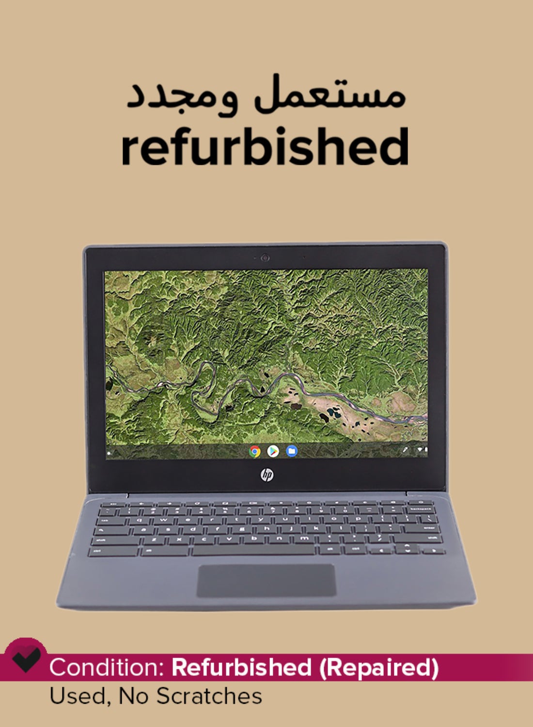 Compare Refurbished  Chromebook 11 G8 Laptop With 11.6Inch HD Display, Celeron N40204GB RAM32GB SSDChrome OS English black at KSA Price