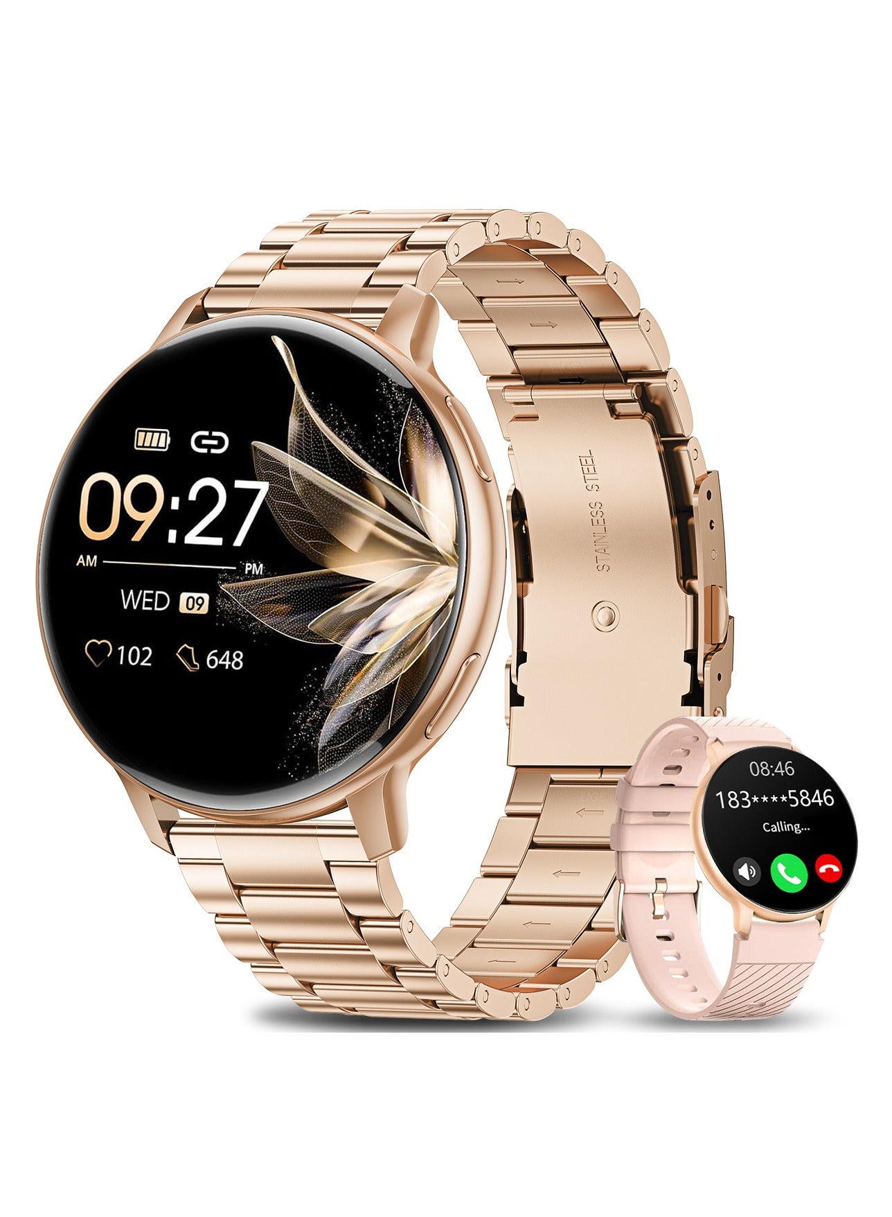 Elegant Simplicity Smart Watch for Women,1.39 Inch…