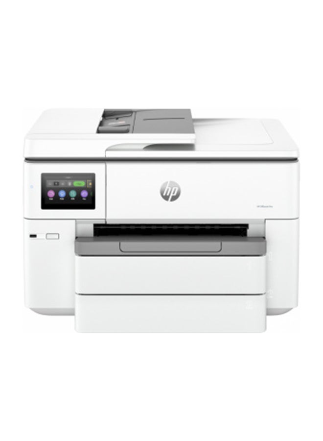 Compare OfficeJet Pro 9730 Wide Format AllinOne Printer, Print, Copy, Scan, Up to 34 ppm Print Speed, Automatic Duplex Printing, Up to 4800x1200 Optimized dpi 1200x1200 Rendered dpi | 537P5C White at KSA Price