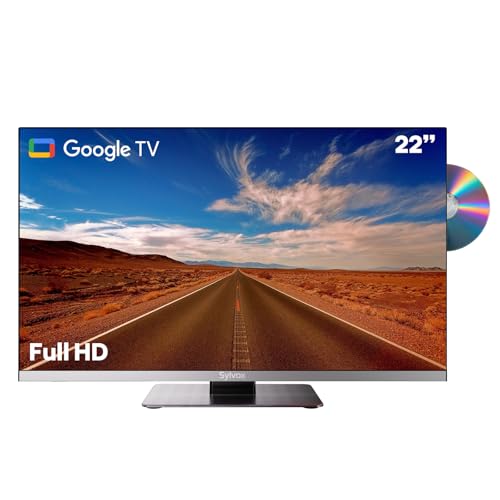 SYLVOX Smart RV TV, 22inch TVs with DVD…