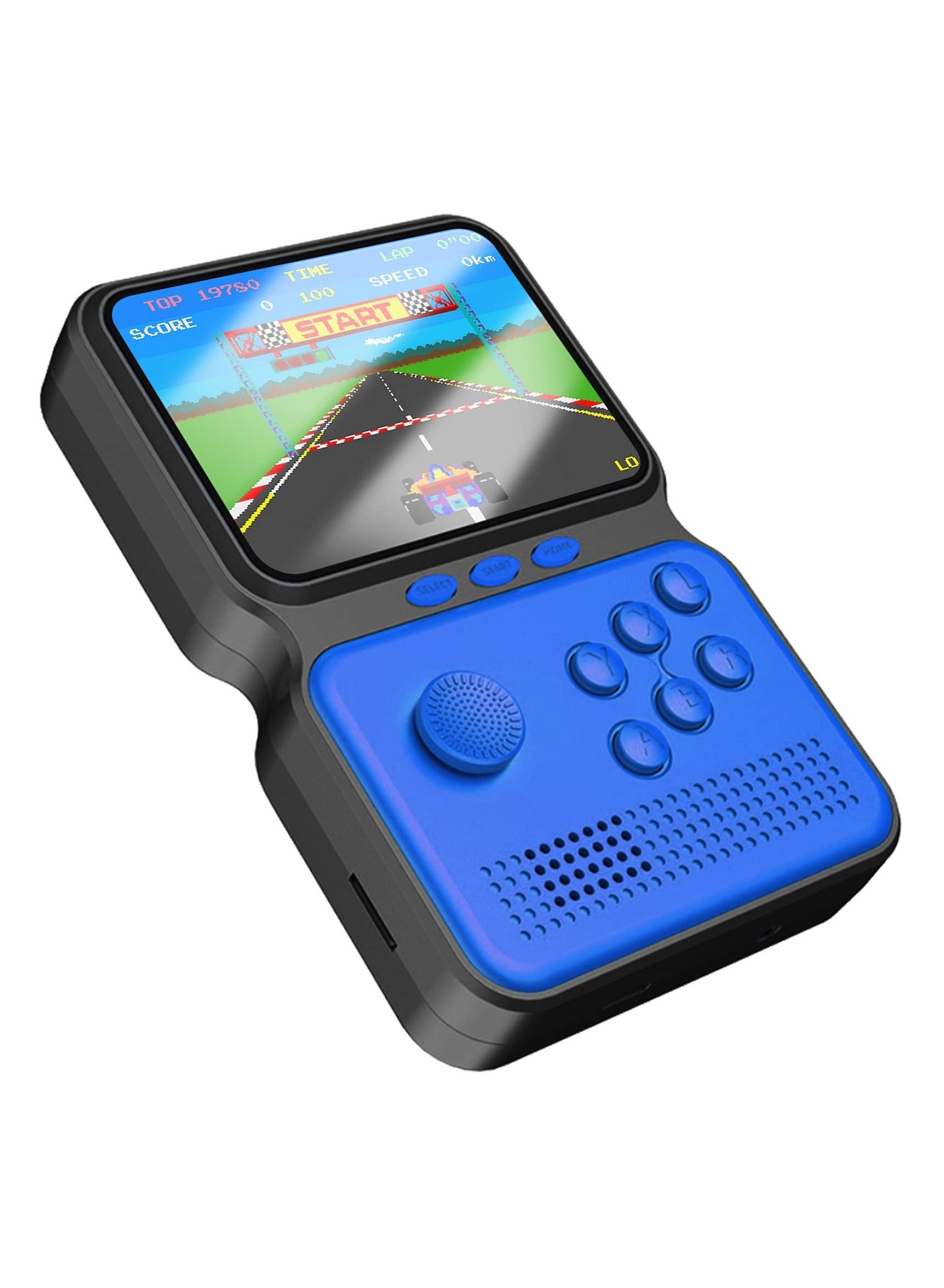 Compare Handheld Game Console, Portable Retro Mini Game Console with 800+ Classic Games 3.5 Inch HD LCD Screen  Rechargeable Battery  TV Connection Blue at KSA Price