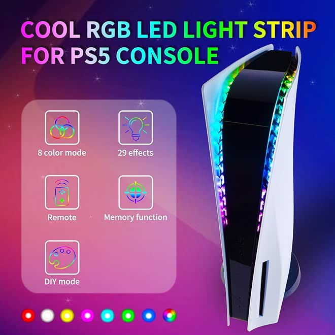 eXtremeRate RGB LED Light Strip for ps5…