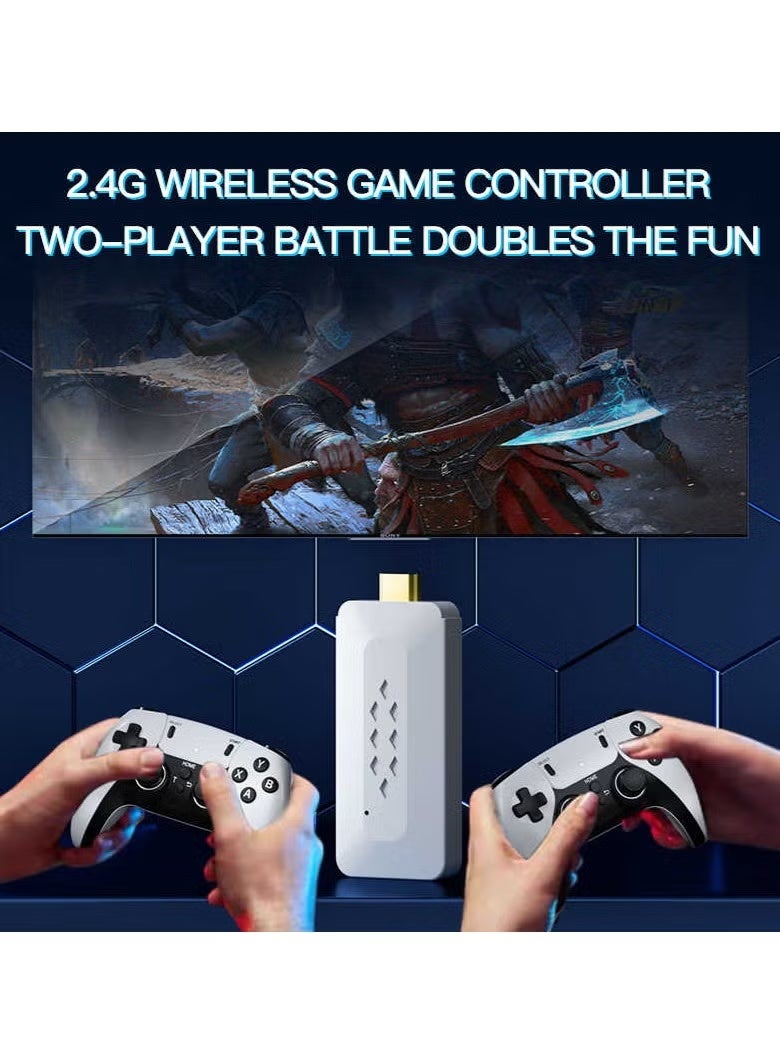 M22 Game Stick 4K 2.4G Wireless Retro Game Console,…