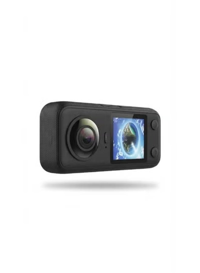 Dual Lens 360 Action Camera with Color Screen,…