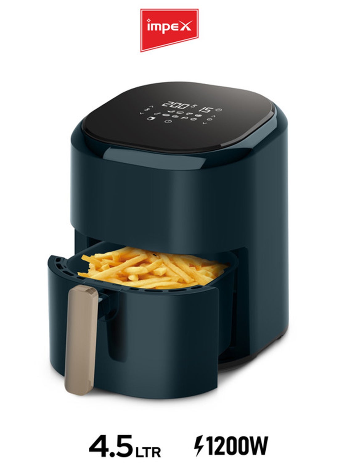 4.5L Mechanical Air Fryer AF 4305A, 1200W Oil-Free…