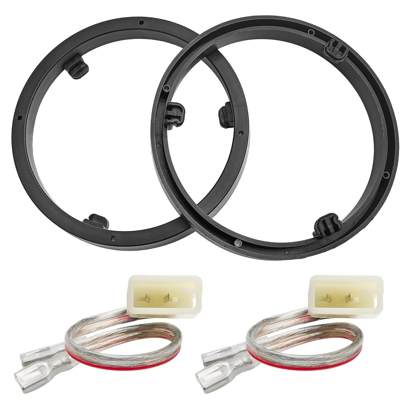 Compare NuIth 6.5 Speaker Spacer Rings with 728104 Speaker Harness for Mitsubishi Models 20082021 at KSA Price