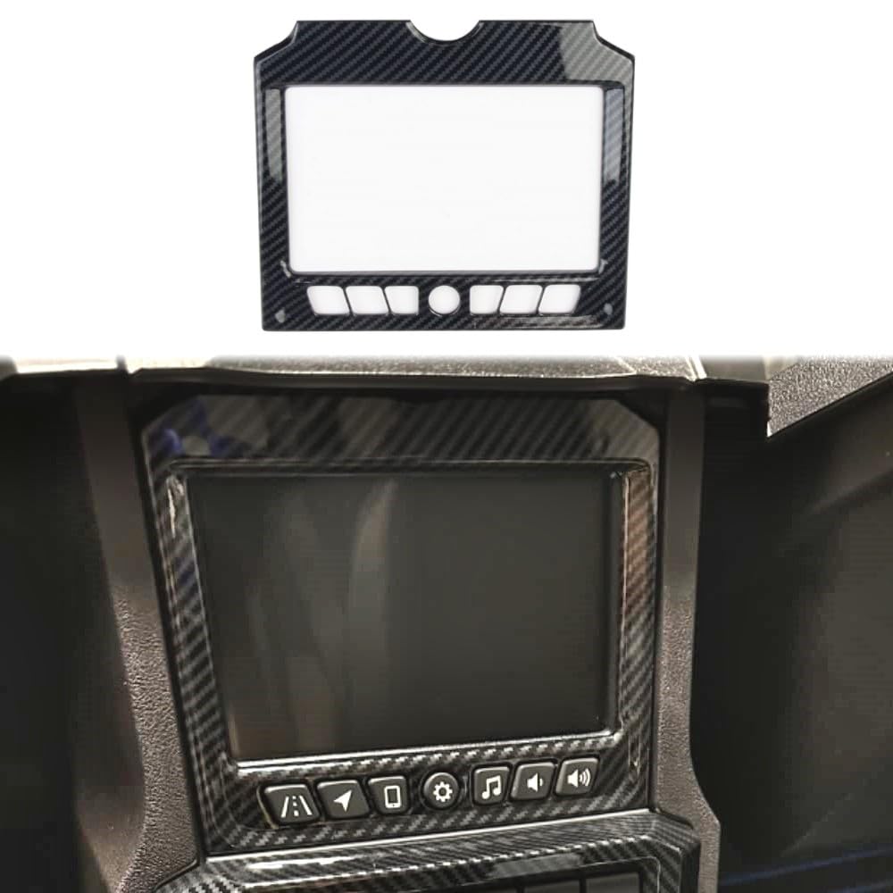 Compare Fewshaw Carbon Fiber Central Control Navigation Screen Panel Cover Trim for Polaris Slingshot 20202025 at KSA Price