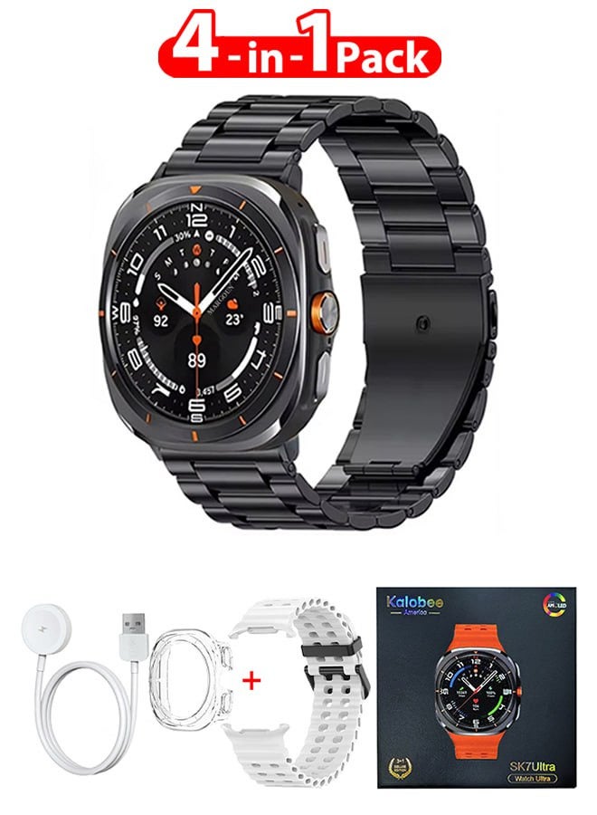 SK7 Ultra Smartwatch Bundle With Accessories Including…
