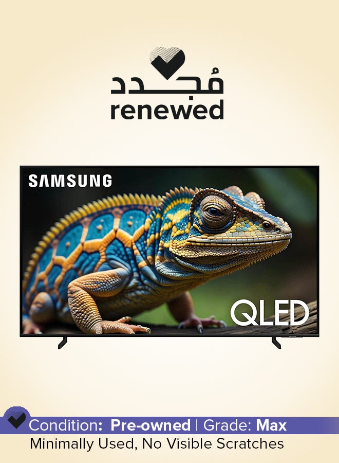 Compare Renewed  75Inch Smart QLED TV 4K 75Q60D Black at KSA Price