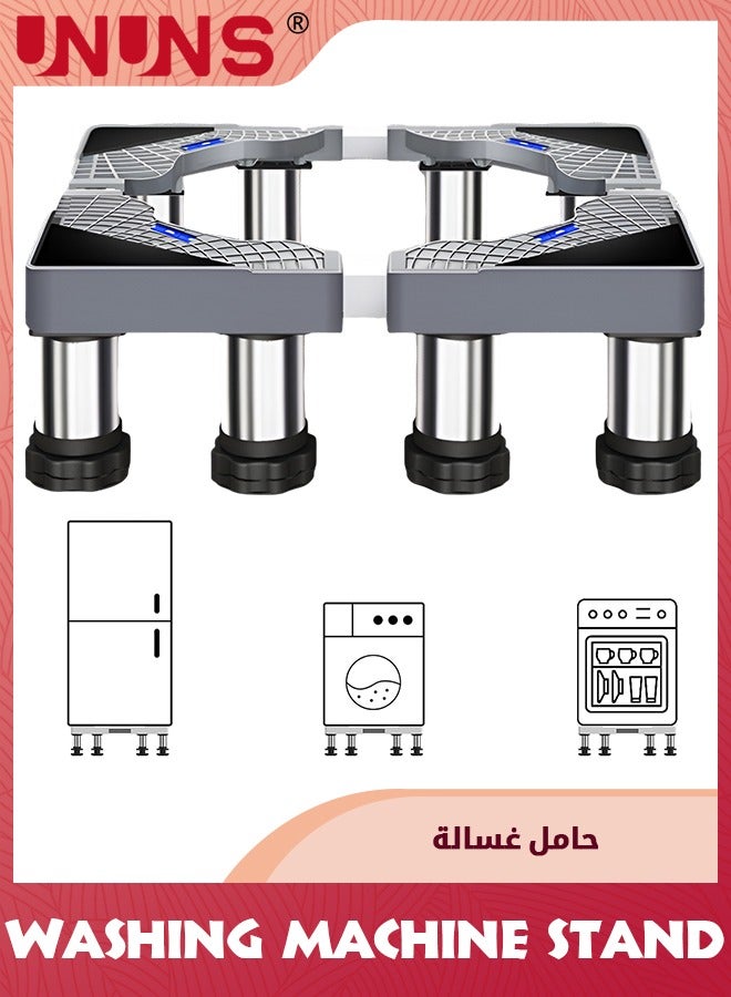 Washing Machine Stand,Refrigerator Stand With 8…