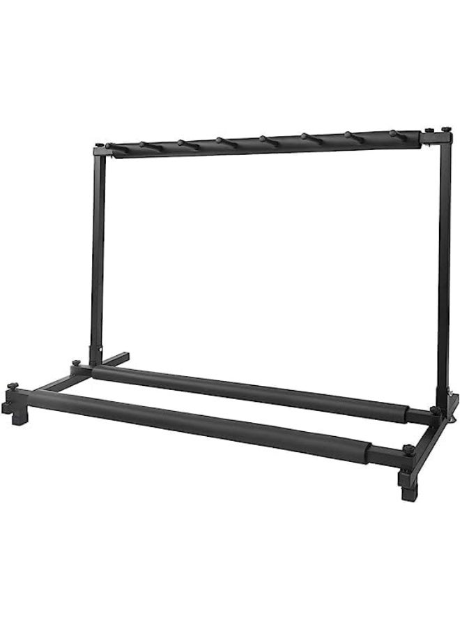 Compare MegArya Guitar Stand Display Stand, Folding Portable Bass Stand, Multihead Stand, Vertical Guitar Stand, Seven Guitar Stand at KSA Price