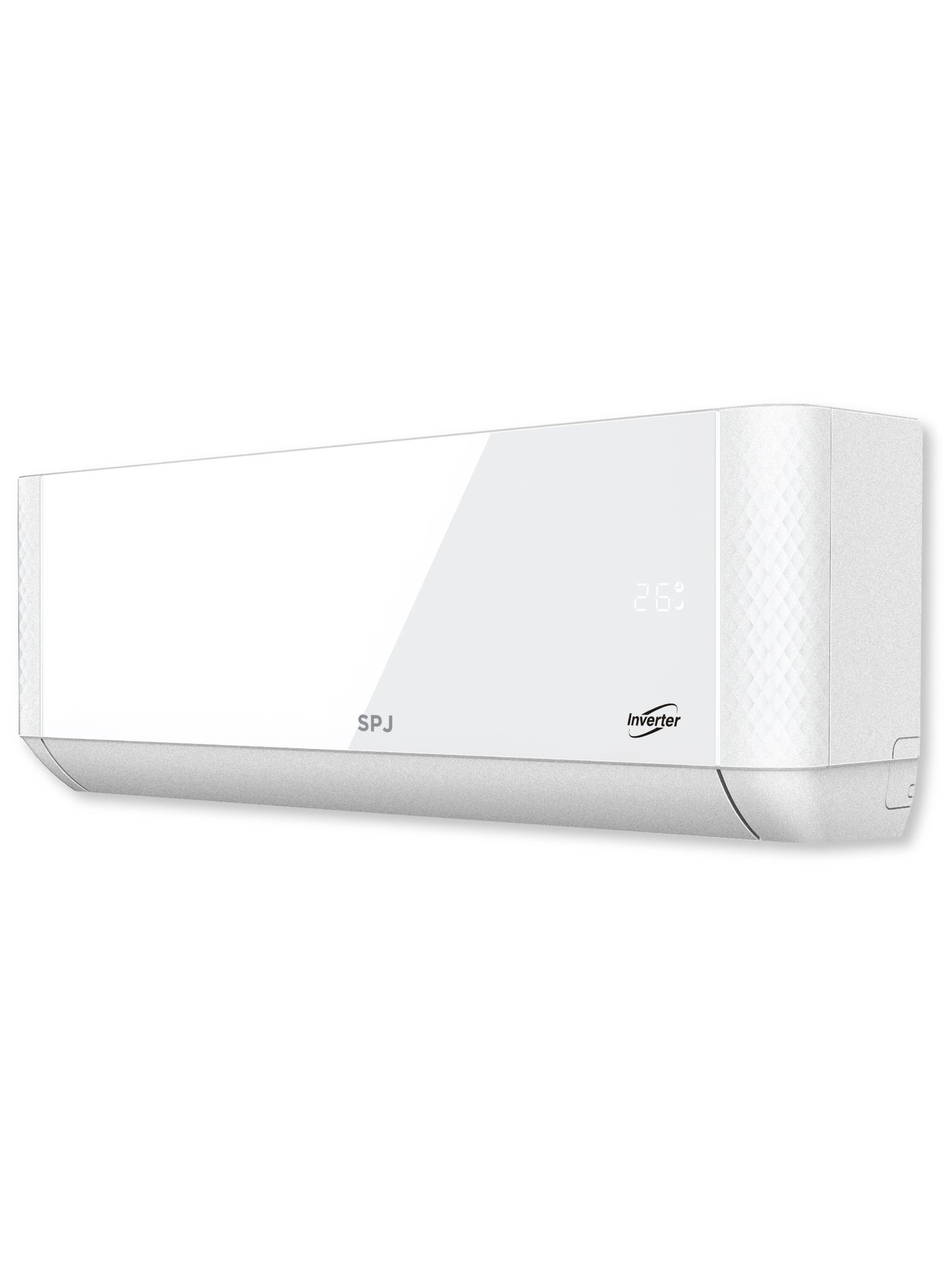 Compare SPJ 1.5 Ton Inverter Split Air Conditioner With Pipe kit 4 Meter 18000 BTU, Free 5 Year Compressor Warranty,  DC Inverter T3 Compressor, 100% Copper Coil, R410A Refrigerant, Sleep Mode, Wall Mounted AC – White at KSA Price