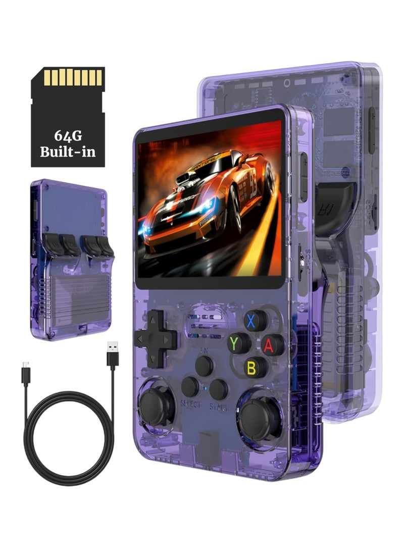 R36S Game Console 3.5 Inch Portable Retro Game…