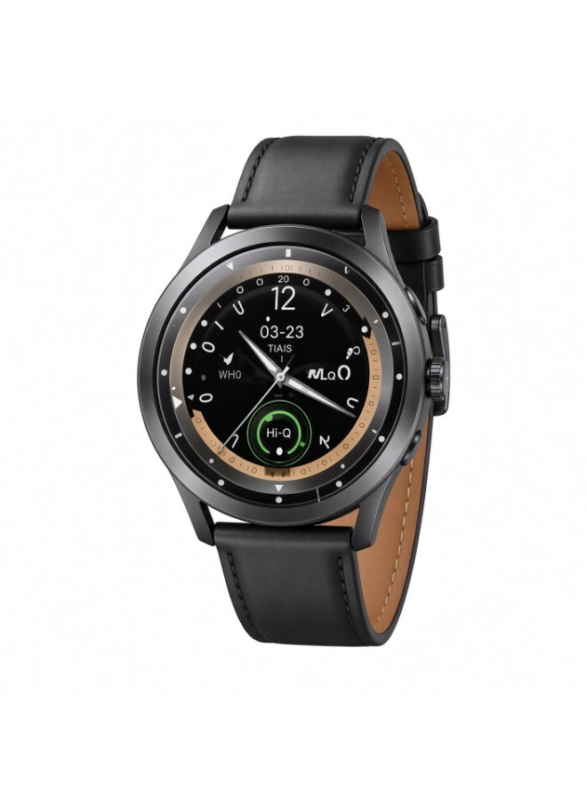 Compare WR44 AMOLED Smart Watch, Bluetooth Calling, Health Monitoring, Heart Rate & Sleep Tracking, Full Touchscreen AlwaysOn Display, Fitness Tracker with Multiple Sports Modes, Waterproof Design, 3 Pairs Interchangeable Straps, Smartwatch Compatible with Android & iPhone for Men & Women at KSA Price