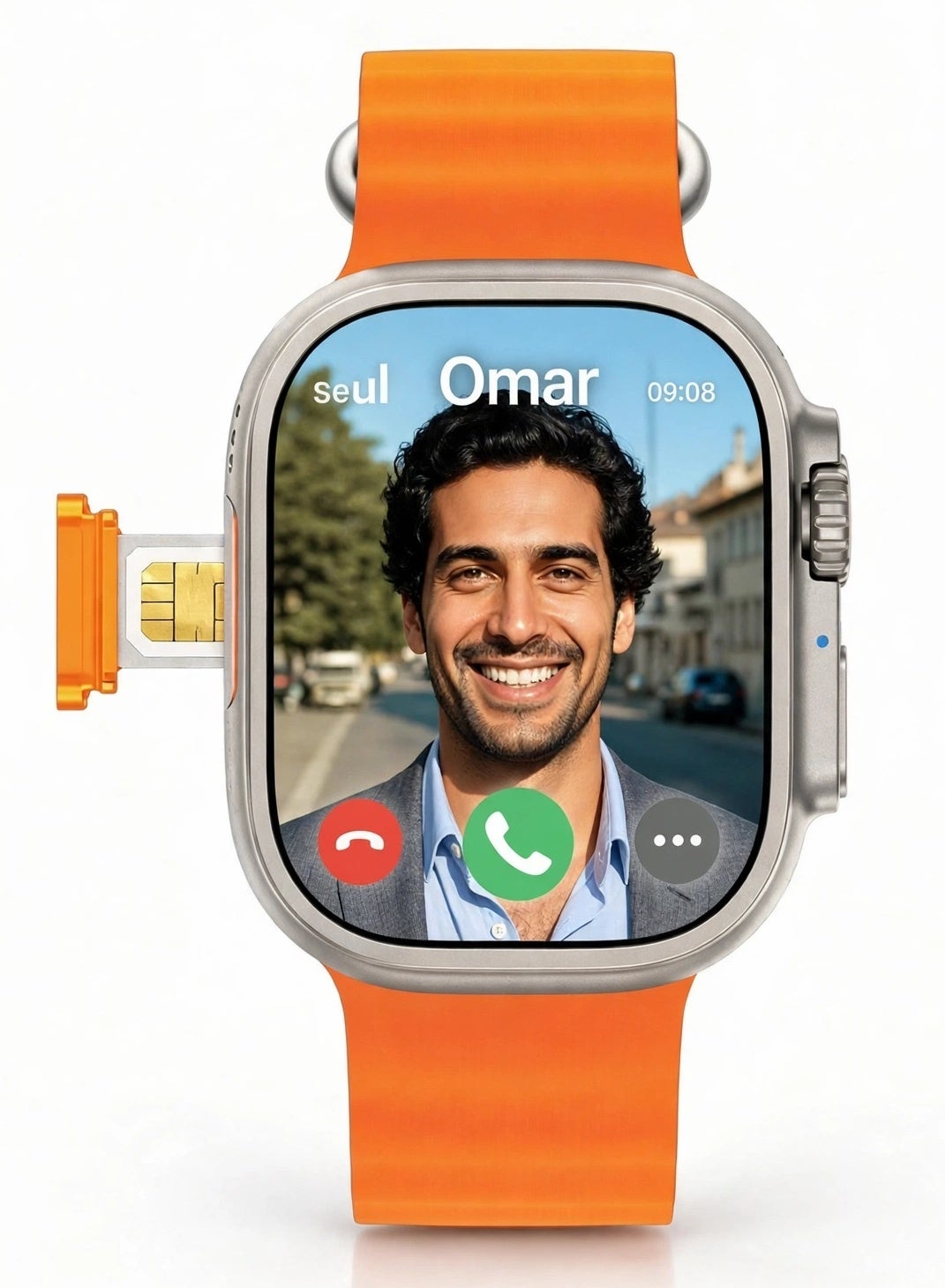 M6 Ultra 3 SIM Smartwatch for Men and…