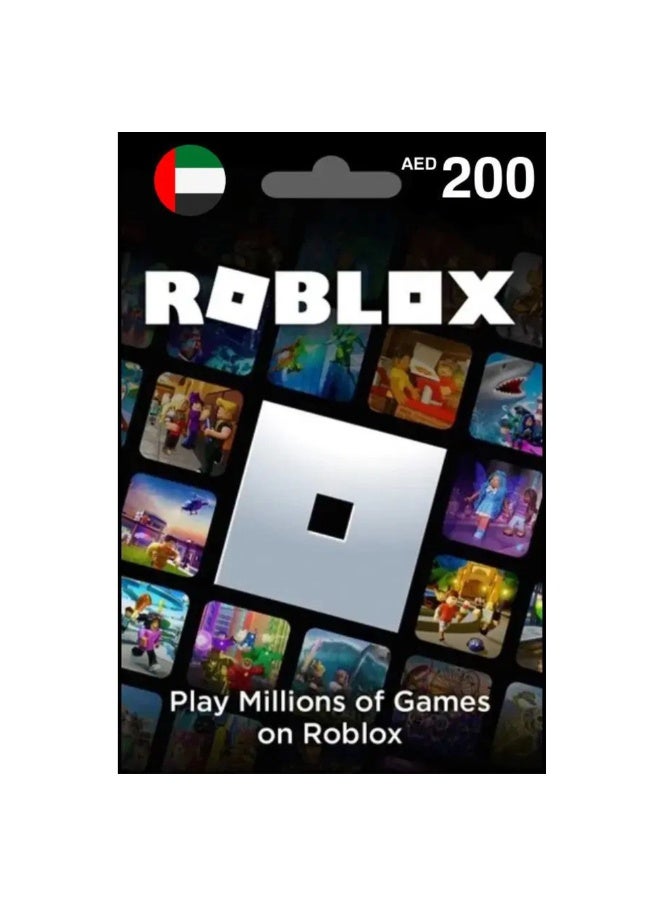 Compare Roblox AED 200 Gift Card for UAE at KSA Price