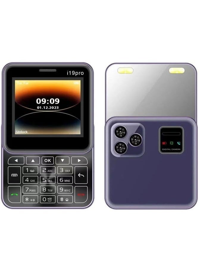 Compare i19 Pro Sliding Feature Phone – 2.4” Screen, Dual SIM, PocketSize Design at KSA Price