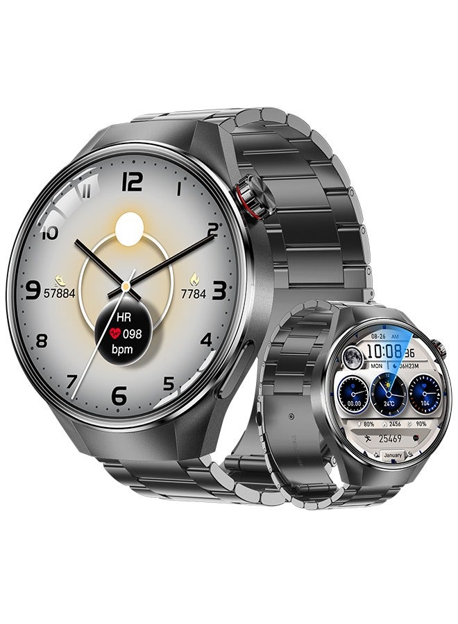 Compare 1.75Inch Mens Bluetooth SmartwatchSmart Bracelet, AnswerMake Calls, Exercise Sleep Monitoring, Universal For Android And IOS Systems, RTG5 Plus at KSA Price