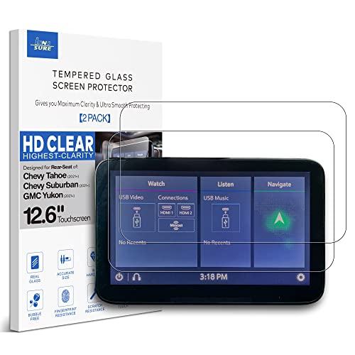 INNOSURE (2 Pack Glass Screen Protector Designed…