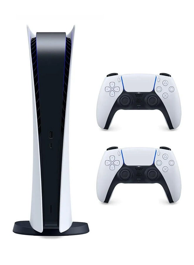 PlayStation 5 Digital Edition Console + White…