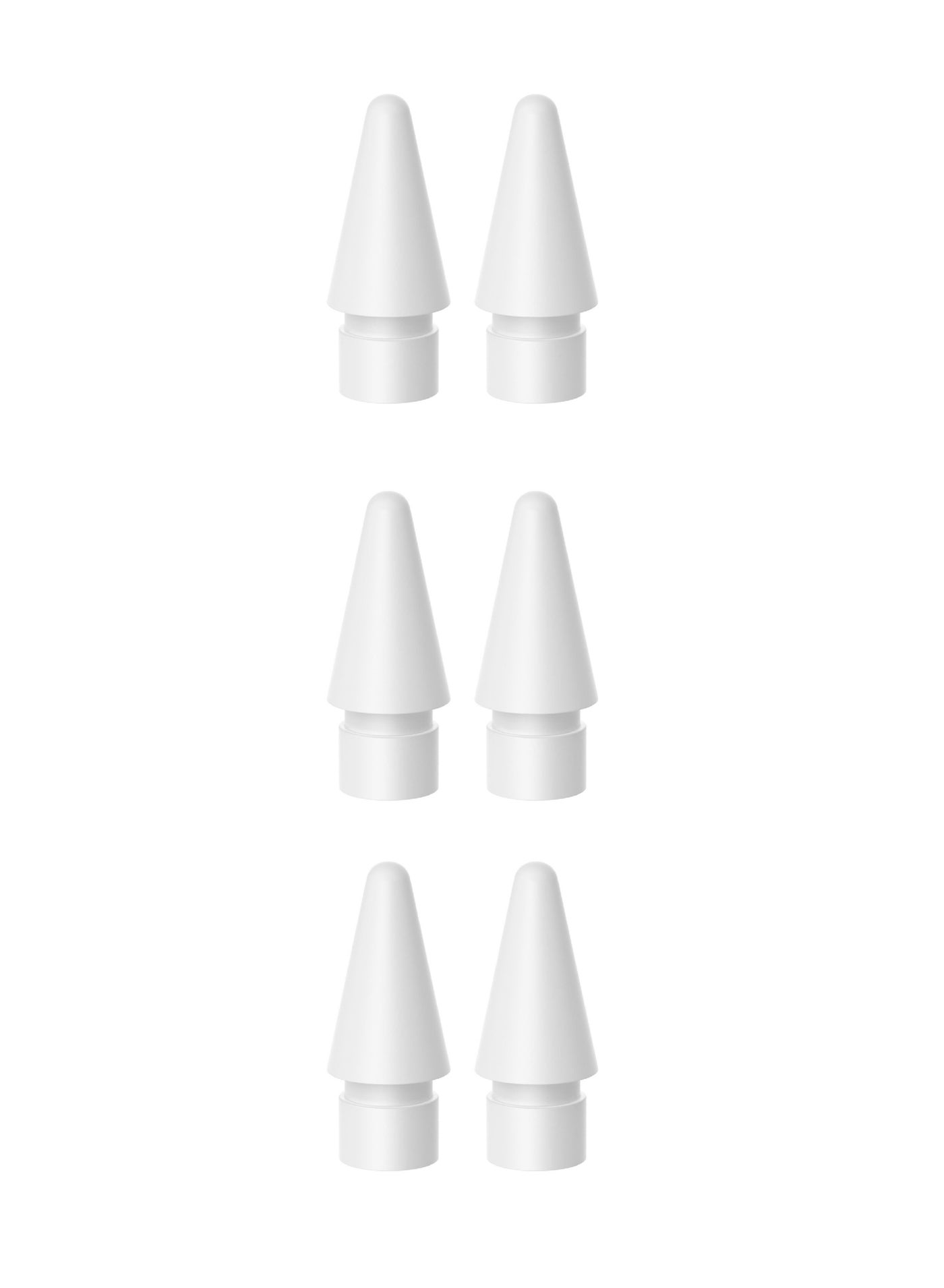 Compare Replacement Tips for Apple Pencil Pack of 6 | Compatible with Apple Pencil 1st & 2nd Gen | Fine Point Nibs for Precise Control, No Wear Out at KSA Price