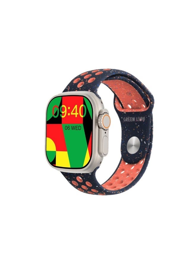 Compare Ultra Active Smart Watch with 2.01 Inch IPS Display, Bluetooth 5.03.0 Connectivity, 64MB Memory, 350mAh Battery, Wireless Charging, Double Tap Function & Nylon Strap – Up to 10 Days Standby  Orange at KSA Price