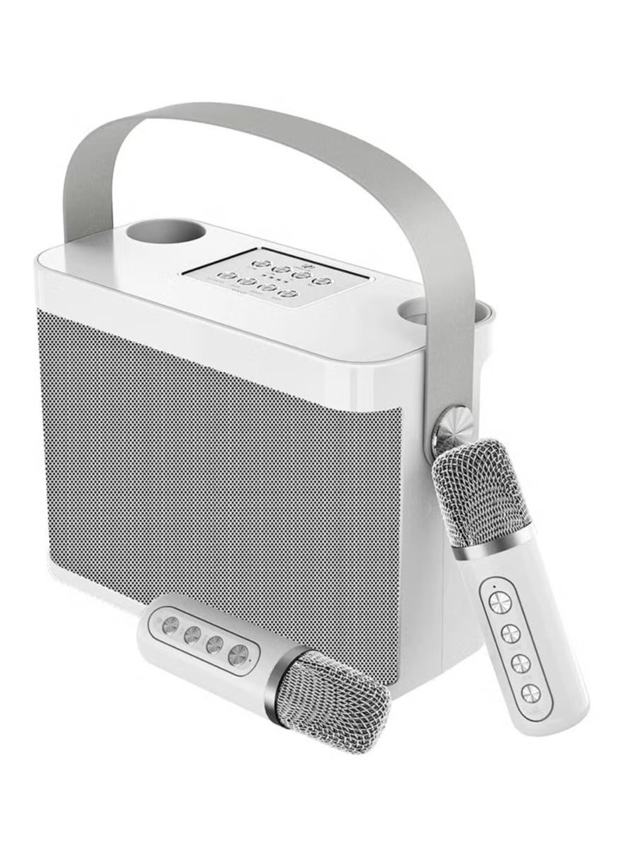 YS-219 Karaoke Machine with 2 Wireless Microphones,…