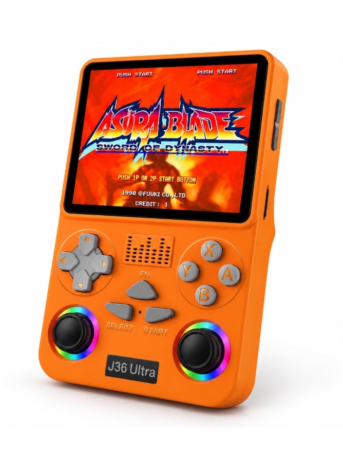 J36 Ultra Handheld Retro Gaming Console with 3.5