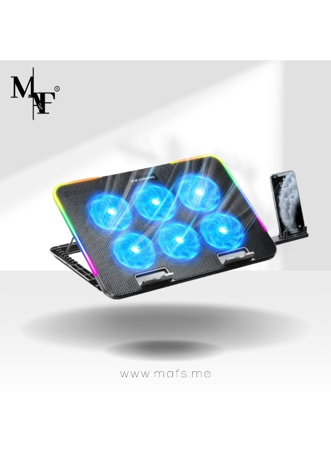ICE COOREL Ultra Slim Laptop Cooling Pad -…