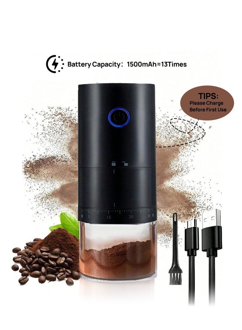 Electric Coffee Grinder Portable Grinder External…