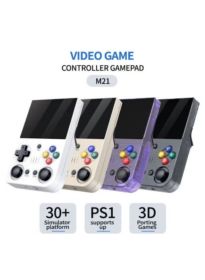 Compare M21 Handheld 3.5Inch HD PS1 Game Console – Connects to TV, Double Player Mode, Includes 2 Controllers, Retro Gaming Fun for Family, Perfect for PS1 Games – No Memory Card Option at KSA Price